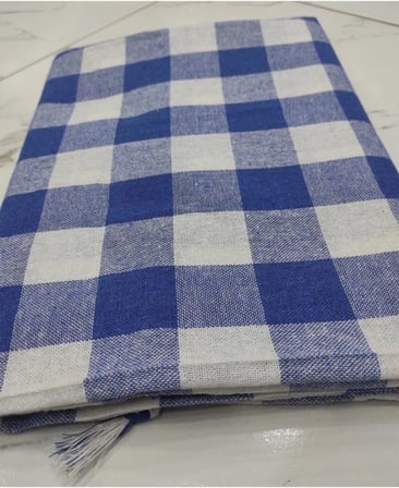 DENİZLİ ÇEYİZ Mavi 150 X 150 Cm Sofra Bezi Masa Ve Piknik Örtüsü mavi 150 x 150