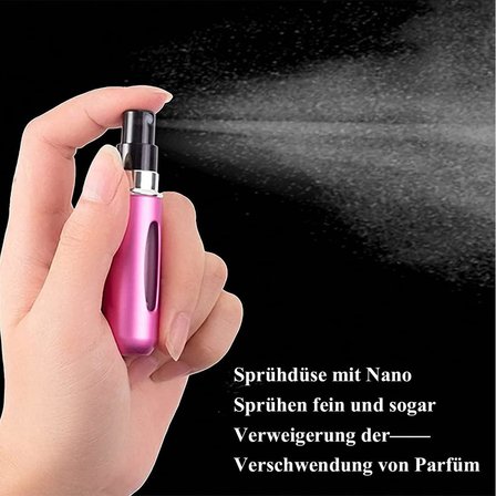 4 ADET Parfüm Püskürtücü Şişe 5 ml Mini Doldurulabilir Sprey Taşınabilir Sıvı Koku Şişesi Görsel Pencereli Boş Seyahat Şişesi Çanta El Çantası Cep Bavul için