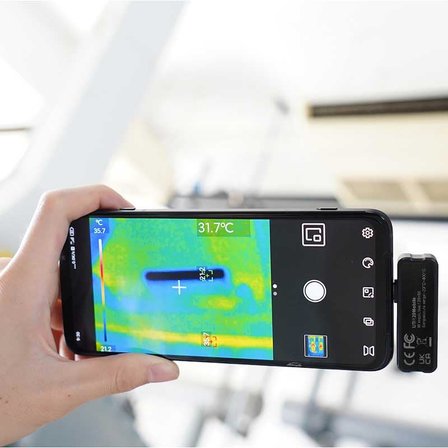 UTi120Mobile Cep Telefonu İçin Termal Kamera - Termal Görüntüleyici - Type-C Bağlantı