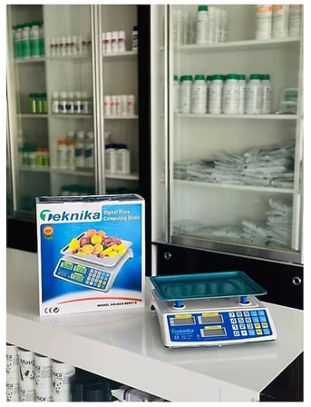 Teknika 40 kg Şarjlı Dijital Elektronik Market Terazisi
