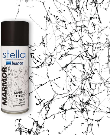 Stella Mermer Efekti Sprey 200ml Siyah