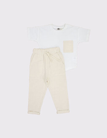 Çocuk Müslin Tişört Seti