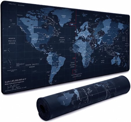 World XXL Profesyonel Ekstra Büyük Mouse Pad ve Bilgisayar Oyunu Mouse Mat Oyun Klavyesi Kaymaz Mouse Pad'ler Masa için 89,9 cm x 39,9 cm Ev Ofis Masa Pedi Klavye ve Oyun Pedi için Fare Altlığı