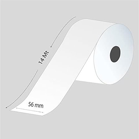 Termal Rulo Pos Kagıdı 56x14 10lu Poşetli