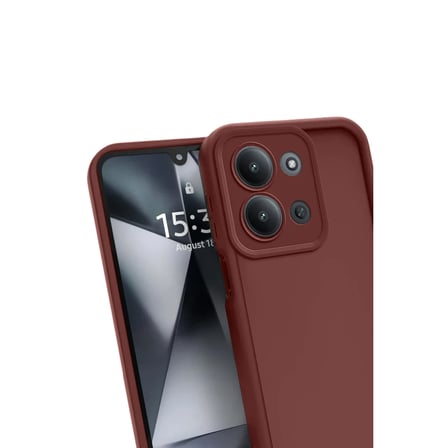 Xiaomi Redmi 15C 4G Viera Silikon - Bordo