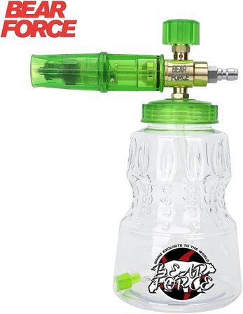 Bear Force Foam Lance Quick Plug Cihazlar İle Uyumlu Köpük Yapıcı Aparat 1L Köpük Aparatı