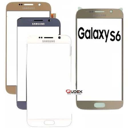 Samsung S6 (Sm-G920F) Dokunmatik Okalı Ön Cam Lens Orjinal Kalite