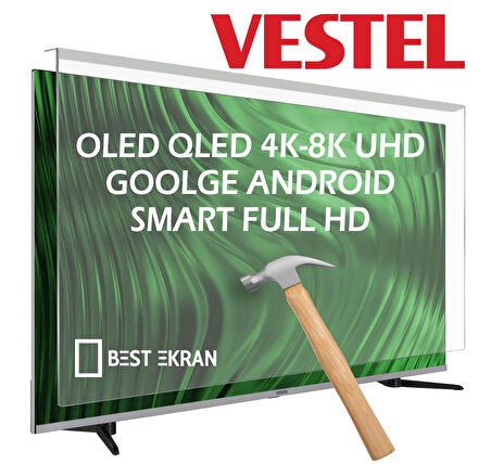 Vestel 75QG9840 TV EKRAN KORUYUCU - Vestel 75" inç 189 Ekran Qled TV Koruyucu