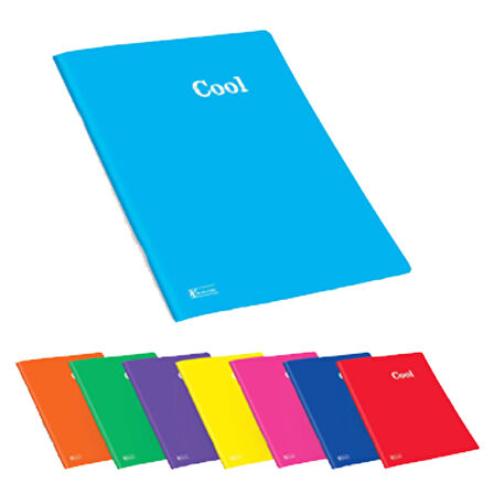 Keskin Color Defter A5 60 Yp Kare PP Kp.Dikişli Cool