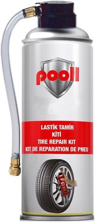 Lastik Tamir Spreyi – Acil Durum Lastik Tamir Kiti, Pratik Kullanım, Hızlı Etki Eden Patlak Lastik Onarım Spreyi (s.t.t 17/01/2028)