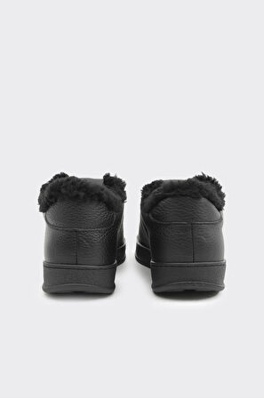 Hakiki Deri Comfort Taban Kürklü Kadın Sneaker 
