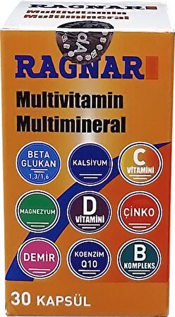 Ragnar Multivitamin 30 Kapsül