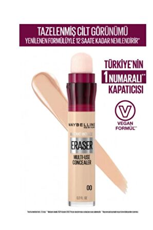 Maybelline New York Eraser Multi Use Concealer 00 Ivory 3 Adet