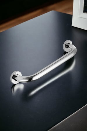 Yaşlı, Bedensel Engelli Tutunma Barı, Hasta Tutunma Barı, Küvet Tutamağı, Krom Kaplama (30cm)