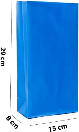 15x29 Renk Şöleni Mix Kese Kağıdı Seti – 4 Renk Karışık 12’li Paket | Kalın, Dayanıklı Hediye Paketleme İçin İdeal
