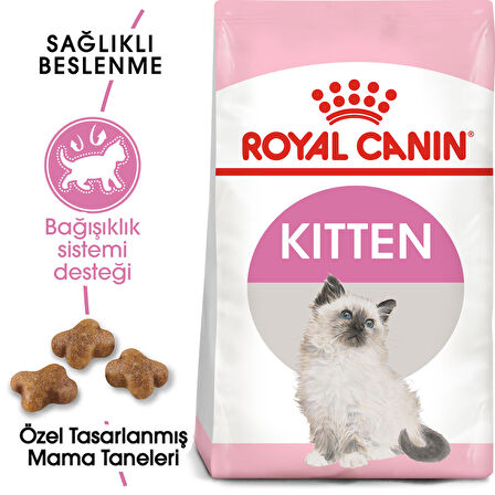 1 Kg Vakumlu Royal Canin Kitten Yavru Kedi Maması Yüksek Proteinli 