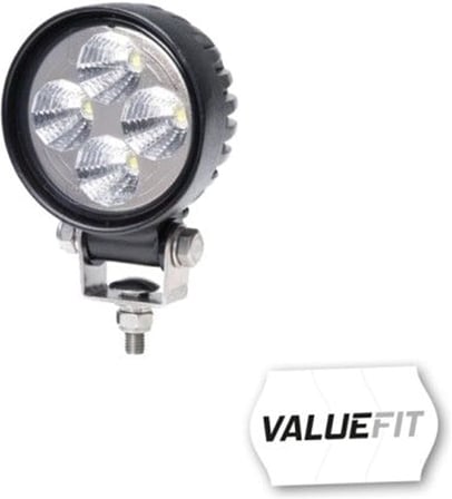 Led-Çalışma Farı R600-12/24V - Yuvarlak - 500Lm - Vidalanmış/Montaj - Hareketli Montaj Barı - Yakın Alan Aydınlatması - Kablo Uzunluğu: 2000Mm - Soket Modeli: Açık Kablo Uçları Led Work Lamp