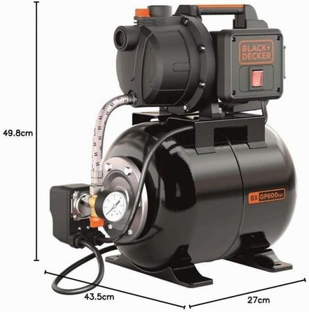 Black & Decker BXGP600PBE Hidrofor Pompa 600 W