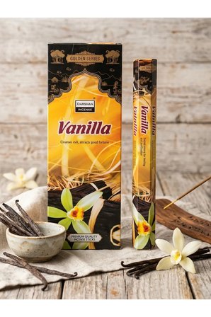 Darshan Golden Series Vanilla (Vanilya) Çubuk Tütsü 20 Adet
