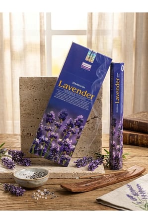 Darshan Lavender (Lavanta Kokulu) Çubuk Tütsü 20 Adet