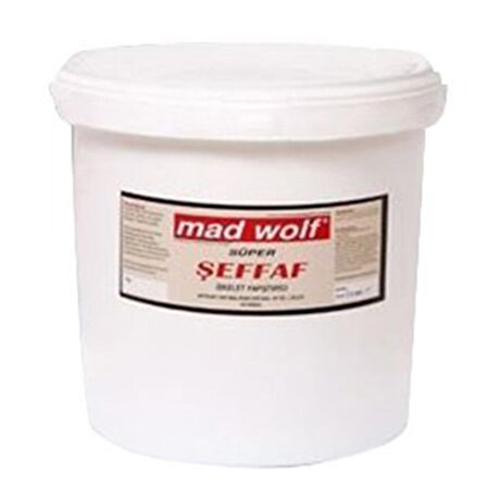 MAD WOLF SÜPER ŞEFFAF İSKELET TUTKALI 18 KG