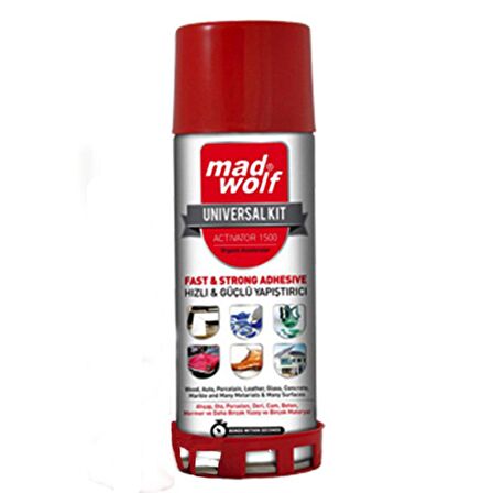 MAD WOLF 500 ML SPREY YAPIŞTIRICI (YAPIŞTIRICI/AKTİVATÖR HARİÇ) 