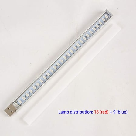 LED bitki lambası, bitki ışığı, tam spektrum, 4,5 W USB büyüme lambası, bitki lambası, büyüme lambası, bahçe için ışık yetiştirmek, iç mekan bitkileri, iç mekan bitkileri, sera çiçekleri,