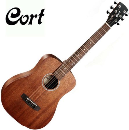 AD Mini M OP Akustik Gitar, 3/4 Ölçü, Maun, Çantası Dahil
