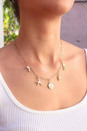 Shell Charm Kolye