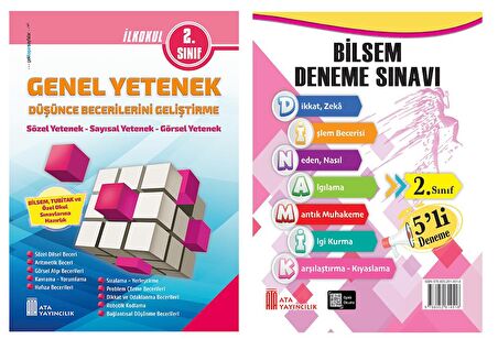 Ata 2.Sınıf Bilsem Sınavlarına Hazırlık +5 li Deneme Sınavı