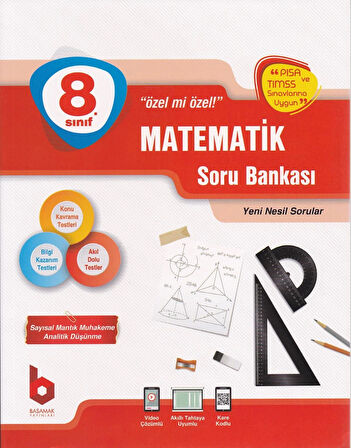 8. SINIF TÜM DERSLER SORU BANKASI SETİ 7 KİTAP (BASAMAK  YAYINLARI