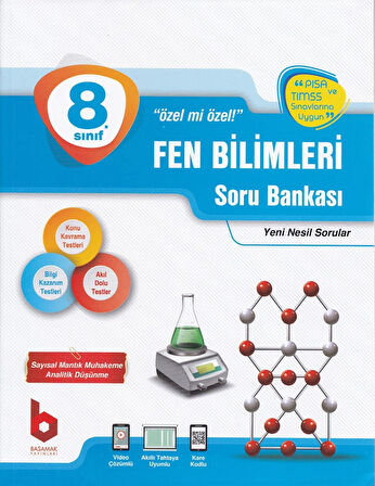 8. SINIF TÜM DERSLER SORU BANKASI SETİ 7 KİTAP (BASAMAK  YAYINLARI