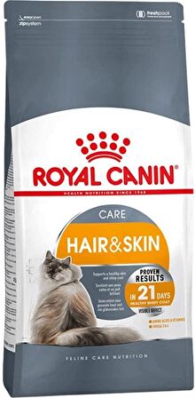 Royal Canin Hair&Skin Deri Ve Tüy Sağlığı İçin Yetişkin Kuru Kedi Maması 2 Kg