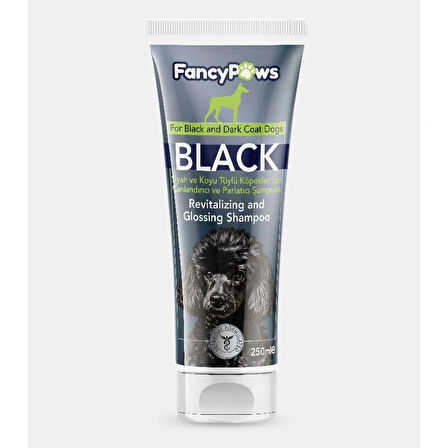 FANCY PAWS SİYAH VE KOYU TÜYLÜ KÖPEKLER İÇİN CANLANDIRICI VE PARLATICI ŞAMPUAN