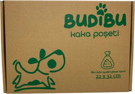 Kedi Köpek Kaka Poşeti Evcil Hayvan Dışkı Kaka Torbası Taşıma Kapsülü ve 12 Rulo (180 Poşet) (Pembe)