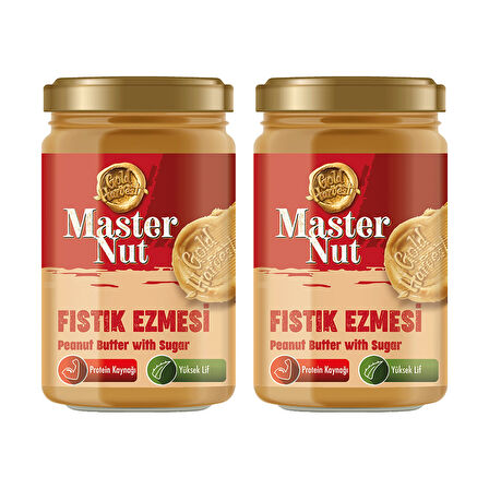 Master Nut Fıstık Ezmesi 300 gr x 2 Adet