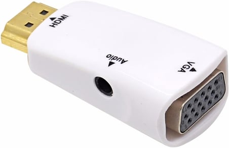 4867 Hdmi To Vga Monitör Çevirici Dönüştürücü Adaptör