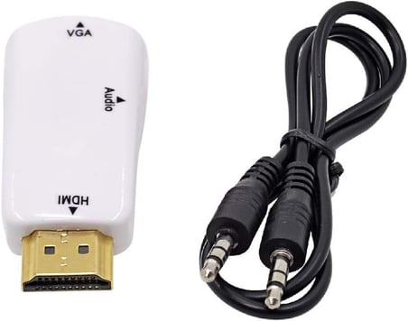 4867 Hdmi To Vga Monitör Çevirici Dönüştürücü Adaptör