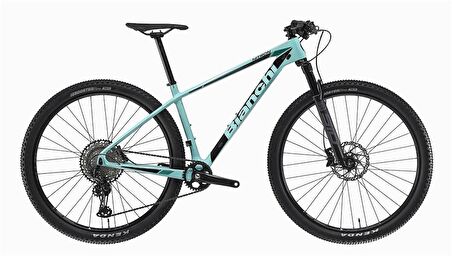 BIANCHI NITRON 9.4 XT KARBON ERKEK DAĞ BİSİKLETİ 480H HD 29 JANT 12 VİTES DEORE CELESTE SİYAH