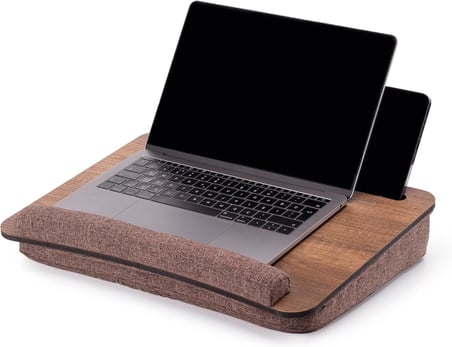 -LS013 Minderli Laptop Sehpası (Ceviz)