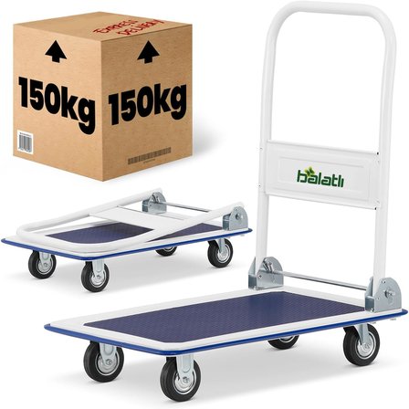 Profesyonel Katlanabilir Paket ve Koli Taşıma Arabası 150 Kg