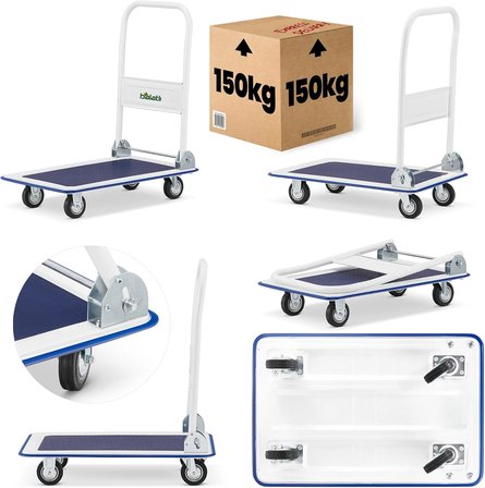 Profesyonel Katlanabilir Paket ve Koli Taşıma Arabası 150 Kg