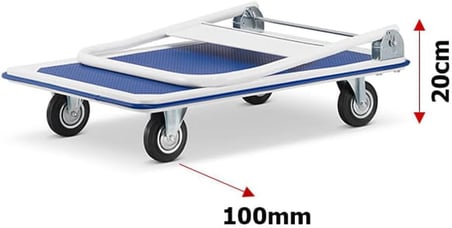 Profesyonel Katlanabilir Paket ve Koli Taşıma Arabası 150 Kg
