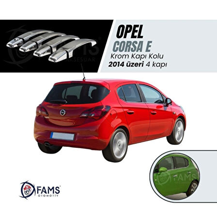 OPEL CORSA E 2014> Kapı Kolu 4 kapı P.Çelik