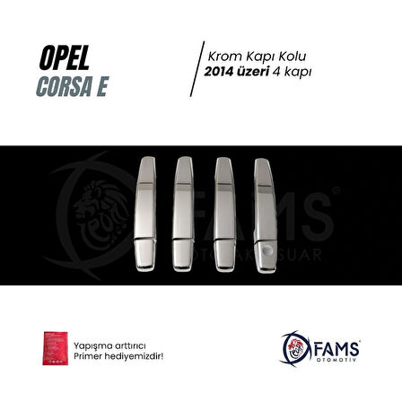 OPEL CORSA E 2014> Kapı Kolu 4 kapı P.Çelik