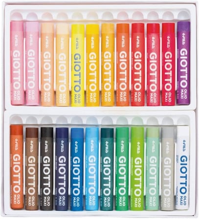 Giotto Olio Silindir 24lü Yağlı Pastel Boya