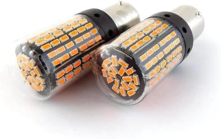 Turuncu Led Sinyal Ampülü 144 Led 93 P21w Yüksek Kalite Premium Ürün