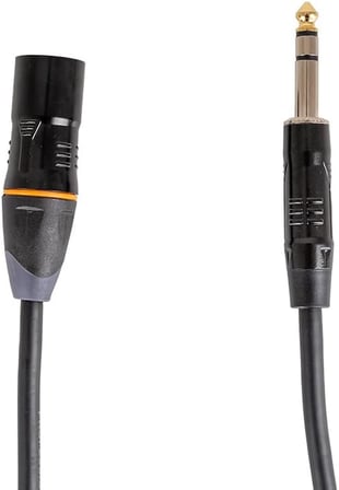 KCL-061-1.5M XLR-TRS 635mm Stereo 1.5M Kablo