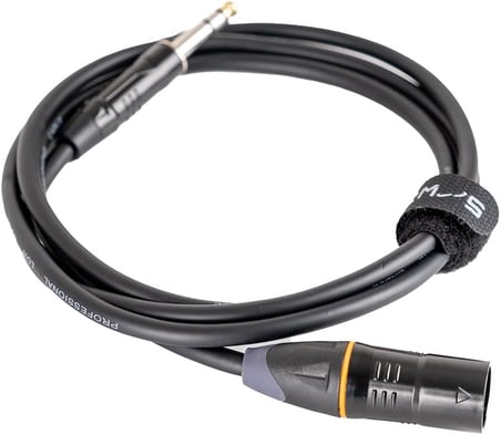 KCL-061-1.5M XLR-TRS 635mm Stereo 1.5M Kablo