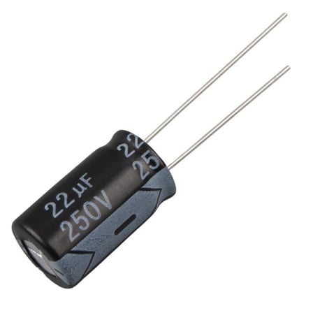 22/250 22Uf250V 12Mm X 13Mm (10 Adet)